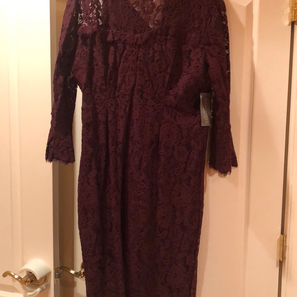 A size 16 lace Eva Mendes dress that is brand new
